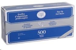 Pop Up Aluminum Foil sheets 12" x 10.75 (51gauge) - box 500(6)(90562)