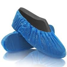 Shoe Cover Blue (one size fits all) - sold by pkg of 3 (00440) (50)