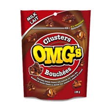 OMG! Milk Choclatey Clusters w/ Almond - 100g (00152)- (12)