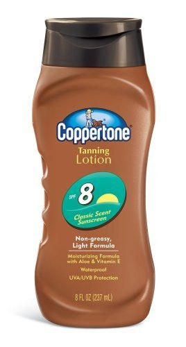 Coppertone Defend & Glow ***Tanning Lotion*** SPF8- 237ml (12)(47334)(7446)