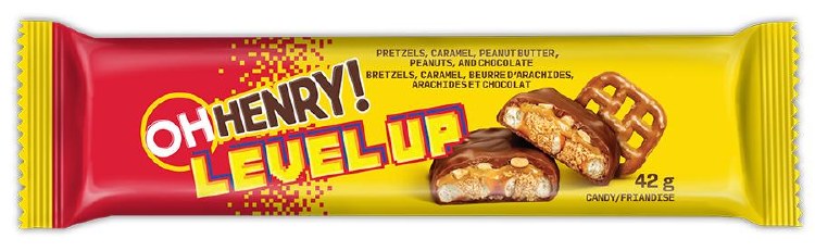 Hershey Oh Henry Level Up Regular 42g - 18/BOX (16) (49601)