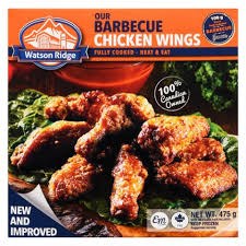 Watson Ridge Fully Cooked Dusted BBQ Chicken Wings - 475g (6) (93524)