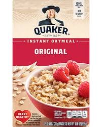 Quaker Instant Oatmeal Regular - 280g - (12)(11301)