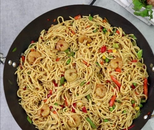 Wings Fried Pasta Noodles -10lb (016002)