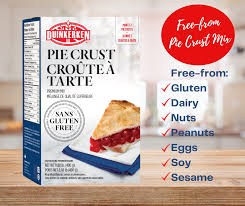 Duinkerken Gluten-Free Pie Crust Mix  400g (6) (00039)