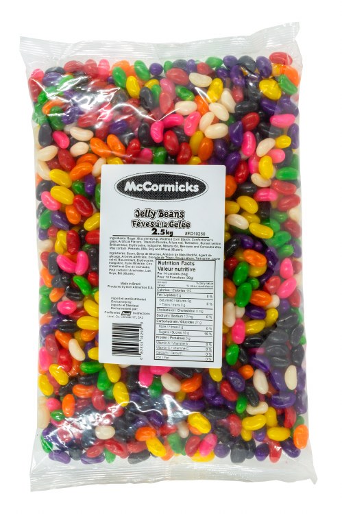 McCormicks Jelly Beans BULK - 2.5kg bag (4) (10250)