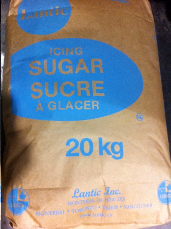 Lantic/Redpath Sugar Icing Sugar - 20kg (50200) (90123)