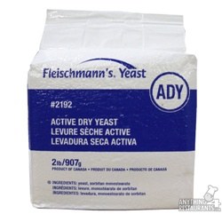 Yeast Active Dry Yeast 2 lb (12) (02192)