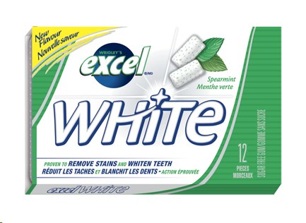 Excel White Spearmint - 12/BOX (18) (20956)