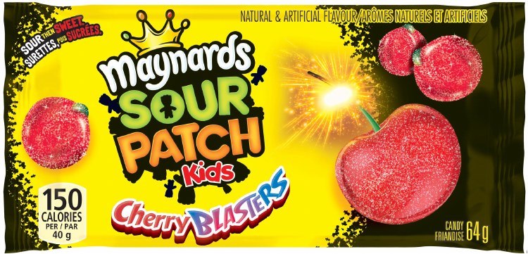 Maynards Single Sour Cherry Blasters - 18/BOX (12) (21586)