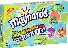Maynards Sour Patch Kids Extreme - 100g - 12/Box (22797) (N)
