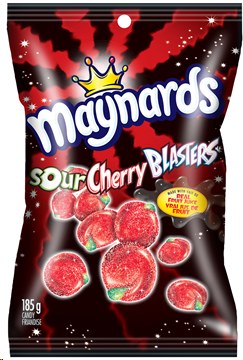Maynard Sour Cherry Blasters - Peg bag - 154g (01783) (12) (N)