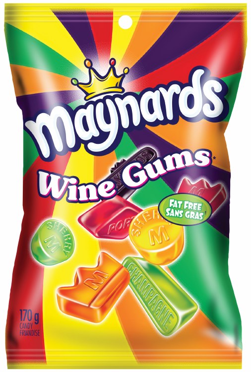 Maynard Wine Gums - Peg bag - 154g (01790) (12) (N)