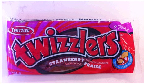 Twizzlers Strawberry Theatre Pack - 250g (24) (80602)