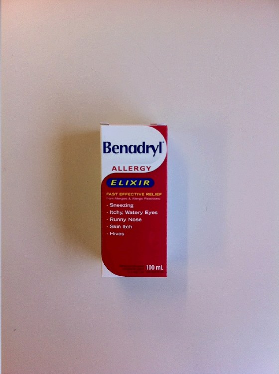 Benadryl Elixir 100ml - (12)(26518) NET