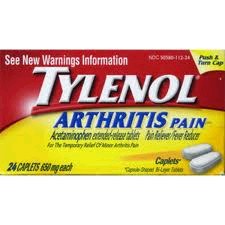 Tylenol Arthritis Caplets 24's - 650mg (48) (30249)