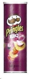 Pringles Large Can BBQ - 156g (14) (11137)