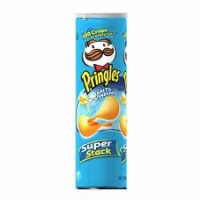 Pringles Large Can Salt & Vinegar - 156g (14) (11141)