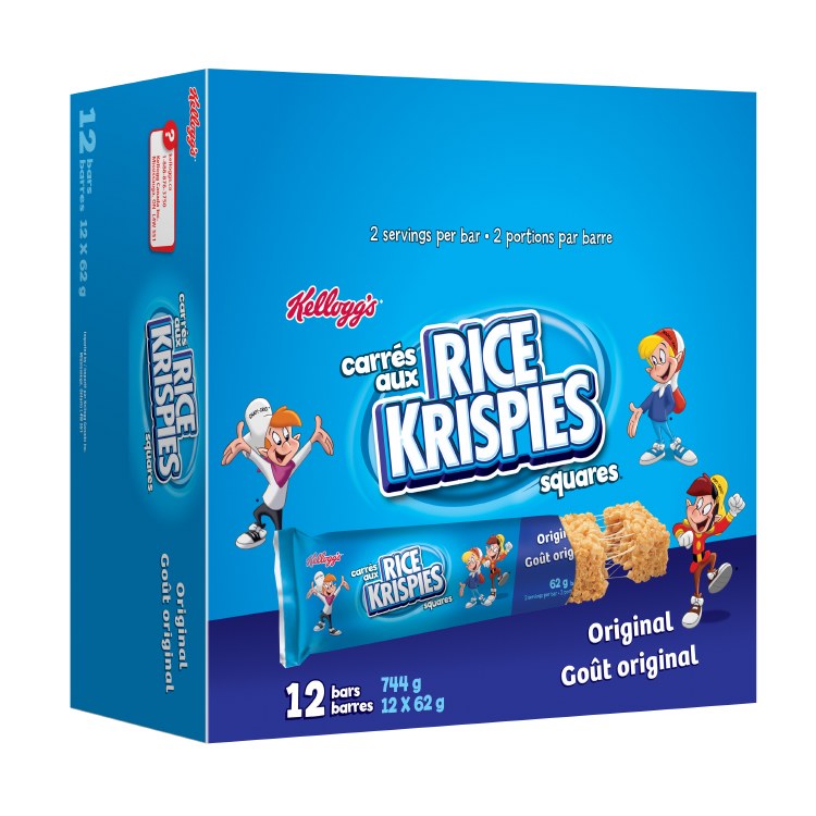 Rice Krispies Squares Giant Size 62g - 12/BOX (6) (51952/72968)