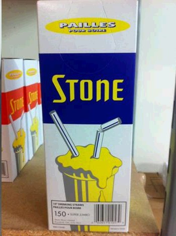 Stone Straw 10" Regular - 500/BOX (9) (01050)