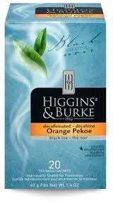 H&B  Decaf Orange Pekoe Tea - 20/BOX (6) (30375)