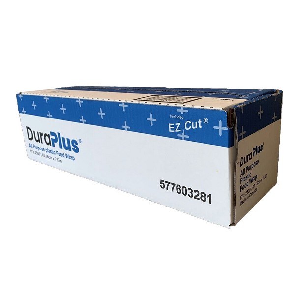 Dura Plus All Purpose Plastic Food Wrap - 17" x 2500ft (70714)(00477)