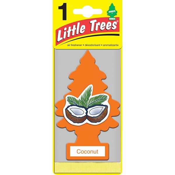 Little Tree Air Freshner Coconut - 1/PKG - (144)(10317)