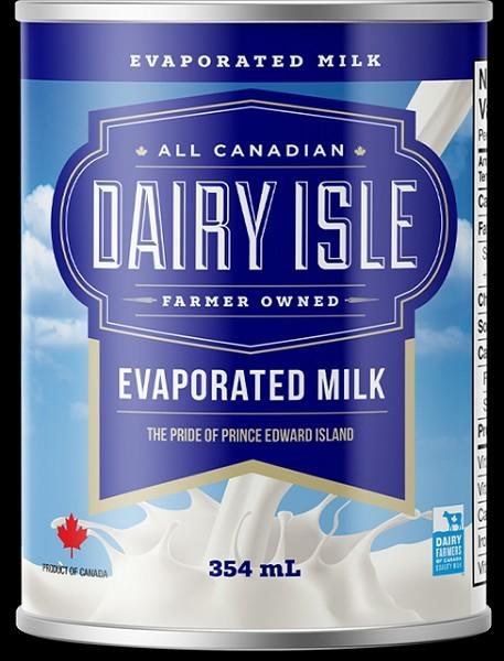 Dairy Isle  Evaporated Milk Reg. 370ml/354ml- Each (24)01107