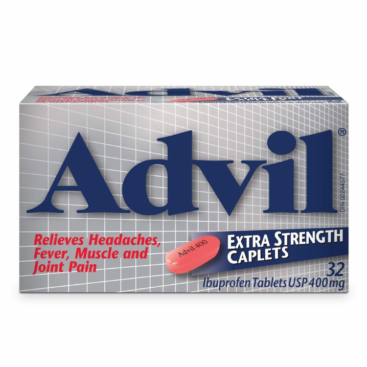 Advil Extra Strength Caplets 16/BOX (72) (00462) Kays Wholesale INC
