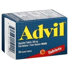Advil Tab (BLUE BOX) - 24/BOX (72) (00405)