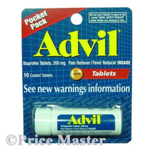 Advil Vial - 10/BOX (72) (00401)