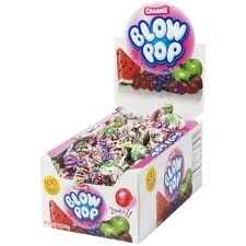 Blow Pops Assorted - 48/Box (33872) (12) (N)
