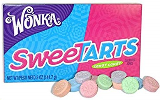Sweet Tarts Family Size Theatre 142g - 10/BOX (1) (35037)