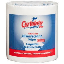 Certainty Wipes 1200/roll - (2) Sold by Roll