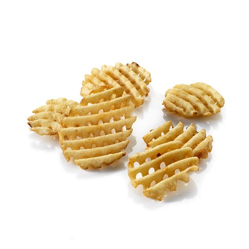 Cavendish Farms Crispy Lattice/Waffle Cut Fry (Skin-on) -4lb (6) (07708)