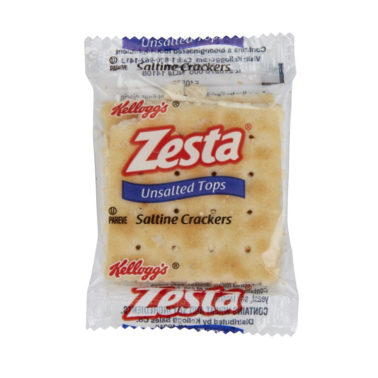 Kellogg Zesta Crackers UnSalted - 500 x 2/PACK (72046)