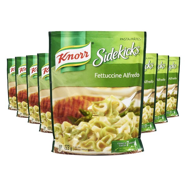 Knorr Side Kicks Pasta Fettuccini Alfredo - 133 g (8) (02112)