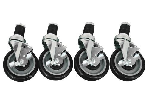 Caster 5" with Brake for Omcan Shelving (14461)