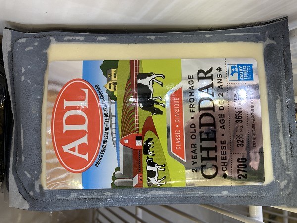 Dairy Isle/ADL - 2 Year Old White Cheddar Cheese- 270g (12) - SOLD BY EACH (01125)