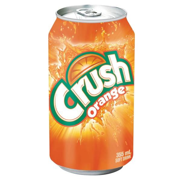 CAN- Orange Crush- 12 x 355ml (00683)(PEPSI)- Sold by Case
