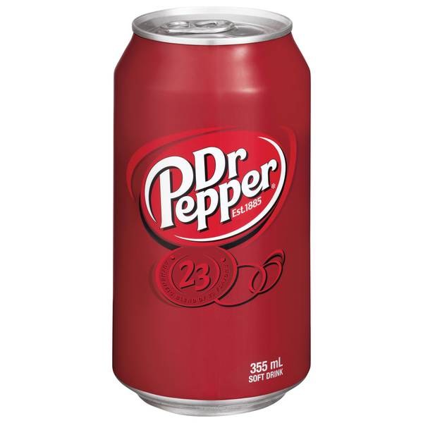 CAN- Dr. Pepper- 12 x 355ml (03007)(PEPSI)- Sold by Case