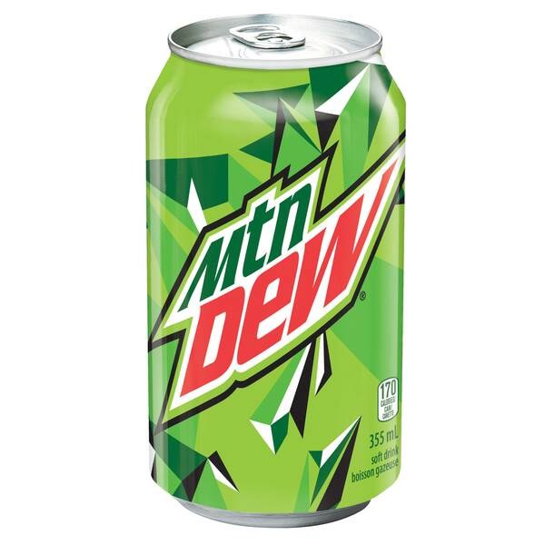 CAN- Mountain Dew- 12 x 355ml (02009)(PEPSI)- Sold by Case - Kays