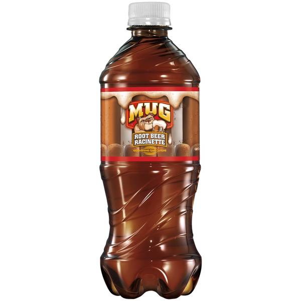 BOTTLE - Mug Root Beer - 24 x 591mL - SOLD BY CASE - (1) (04060) (04116) (PEPSI)