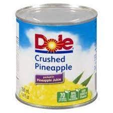 Dole Pineapple CRUSHED - 2.84L (6)(00715)