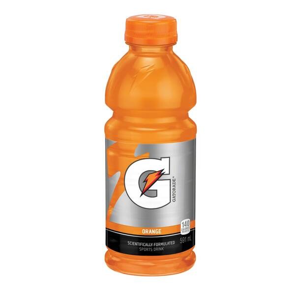 BOTTLE- Gatorade CLASSIC- Orange- 12 x 591ml (42024)(42061)(PEPSI)- Sold by Case