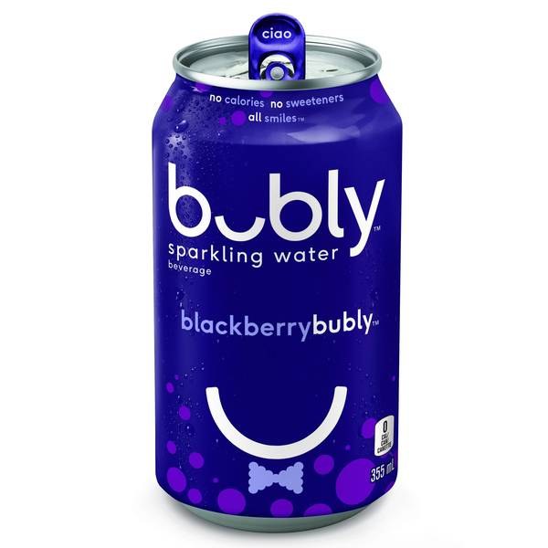 CAN- Bubly Blackberry- 12 x 355ml (15819)(PEPSI)- Sold by Case