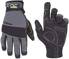 BIN #12-z **Mechanic Glove with Grey Padded Palm - small -sold by Pair (13659)