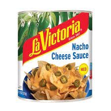 Snack Nachos/ La Victoria Jalapeno Cheese Sauce- 3.13L (2) (218619)