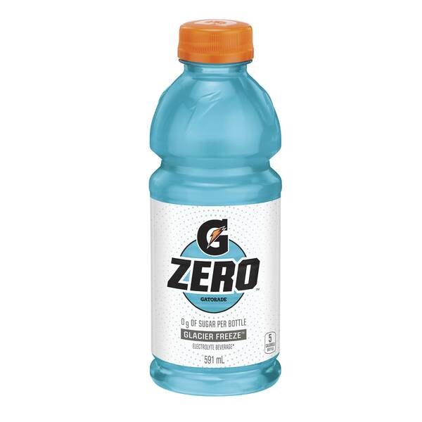 BOTTLE- Gatorade ZERO- Glacier Freeze- 12 x 591ml (PEPSI)- Sold by Case (16410)