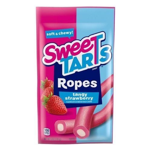 Sweet Tarts Soft & Chewy Ropes Tangy Strawberry - 142g (12) (05632)